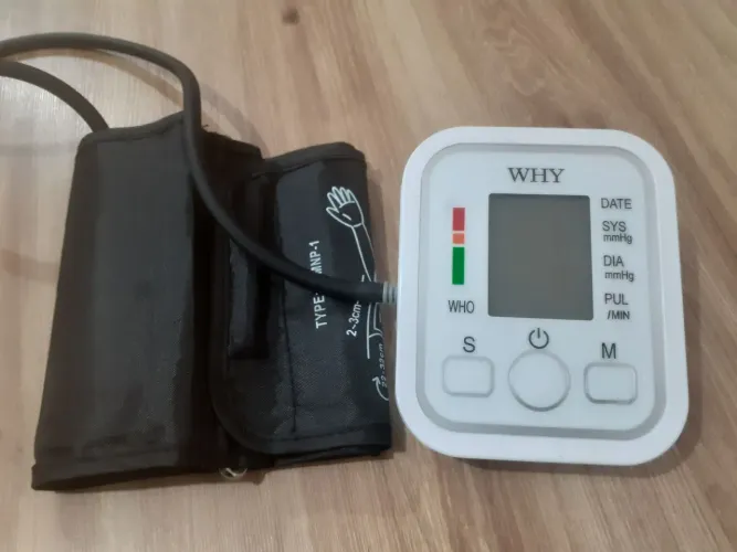 Medidor de pressão digital pouco usado!