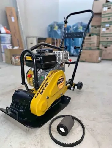 Placa vibratória a gasolina 65kg 7.5HP Buffalo (Loja/Nova)