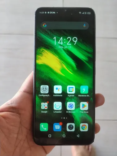 Infinix hot 11 128gb 6gb ram funcionando perfeitamente obs já é o menor valor