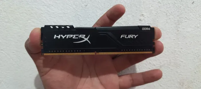 Memória Ram Hiper X Fury DDR4 8G 2666