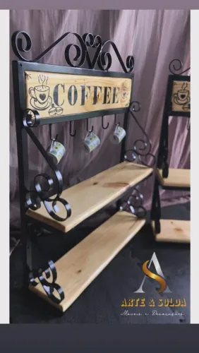 Prateleira industrial (Café )