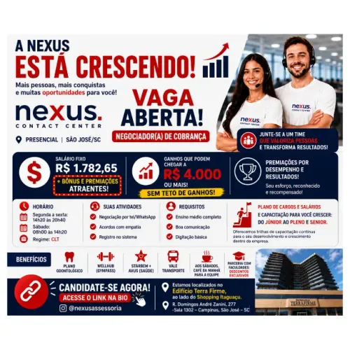 Negociador(a) de Cobrança