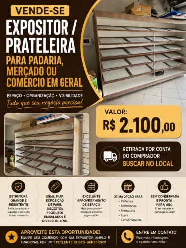 Prateleira comercial