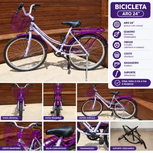 Bicicleta ARO 24``