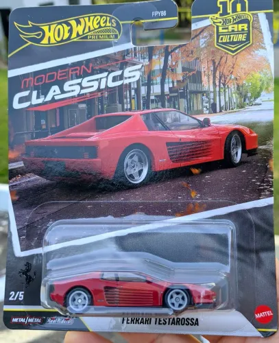 Ferrari Testarossa - Hot Wheels Premium