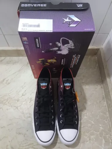 Tênis Converse Chuck Taylor All Star Transformers Hi Importado Novo Edição Limitada 43