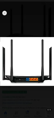 Roteador Tp Link Gigabit Dual Band Ac1300 Ec225-g5