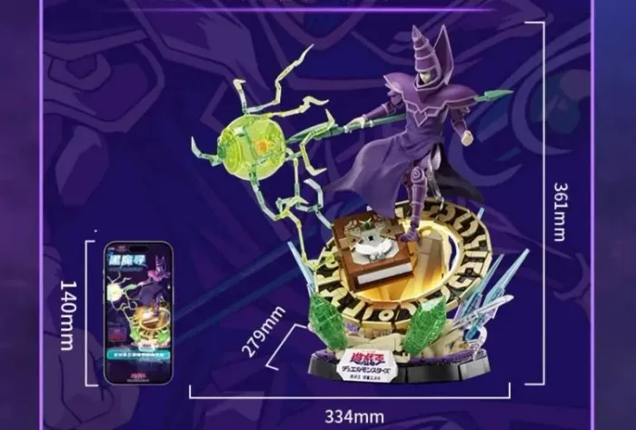 AREA X YUGI OH MAGO NEGRO 