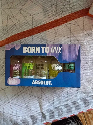 Kit vodka absolut mini