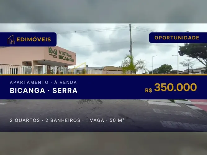Bicanga: Apartamento 2 quartos com suíte, segurança e lazer completo