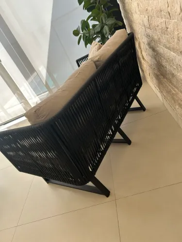 Conjunto área gourmet corda náutica