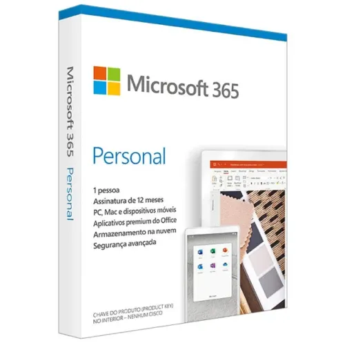Microsoft Office Personal 365 Original - Caixa - Serial