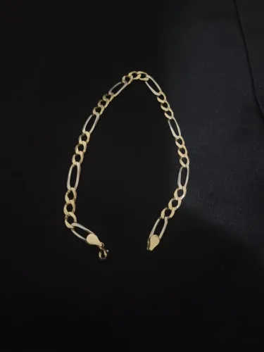 Ouro 18k pulseira 3x1 oportunidade