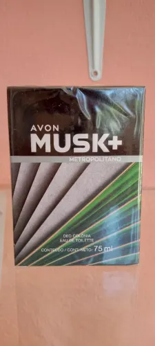 Perfume musk 75ml Avon novo De R$76,00 Por R$50,00