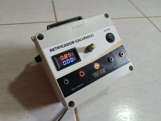Retificador Digital 10A para Galvanoplastia
