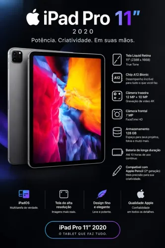 iPad Pro 11? 2ª geração (2020)