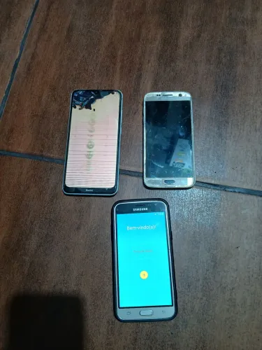 Celular sansung j3 + xaomi lote no estado