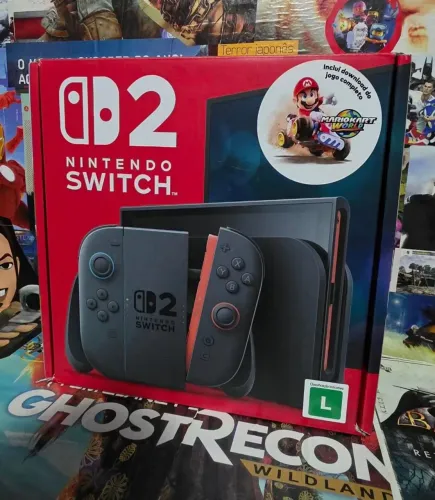 Nintendo Switch 2 seminovo com garantia