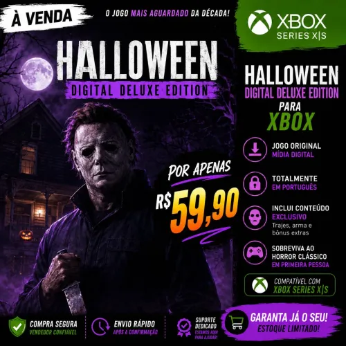 Halloween Michael Myers Game (PRÉ VENDA) PARA XBOX SERIES S/X + INFORMAÇÕES NA DESCRIÇÃO