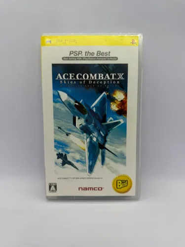 Jogo PSP Ace Combat X Skies of Deception Japonês