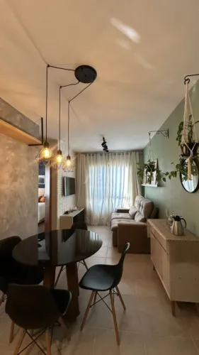 Apartamento mobiliado para aluguel com 47 m² e 2 quartos em Jardim Colonial, Bauru - SP