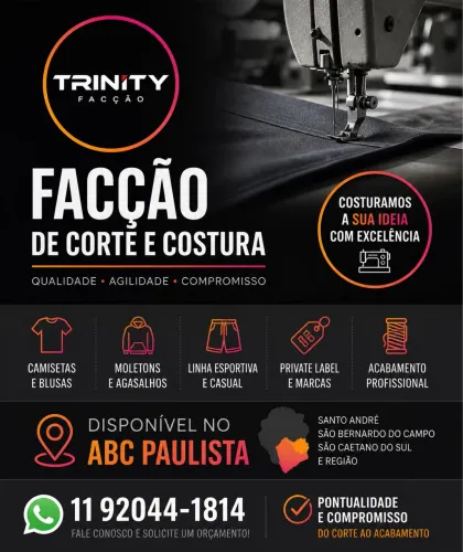 Facção/confecção | corte e costura abc paulista 
