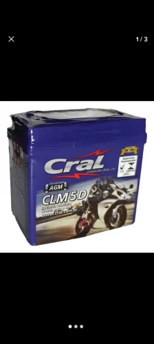 Bateria Moto CRAL 5Ah 