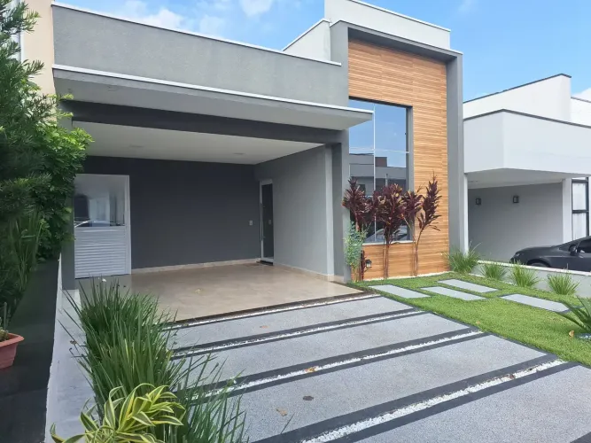 Casa térrea à venda no Condomínio Bréscia em Indaiatuba 3 dormitórios, planejados e área