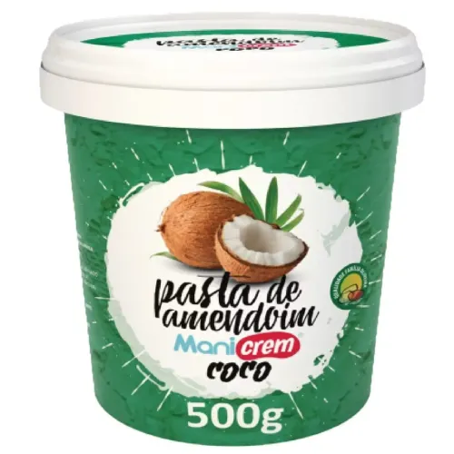 Pasta de amendoim com coco