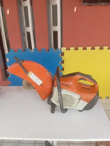 Serra clip, clipe, cliper, clipper. Cortador de pedra asfalto concreto STILH TS 420.