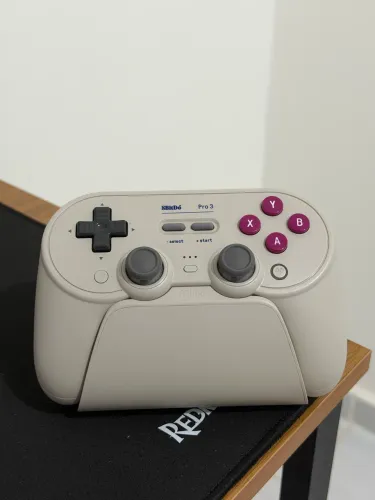 Controle gamer para jogos 8BitDo Pro 3 para Switch 1/2 Windows PC