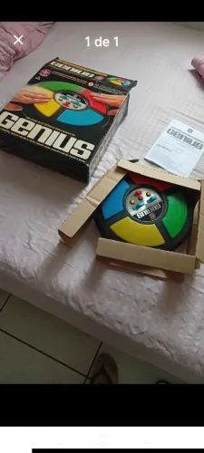 Jogo anos 80 Genius da Estrela. Na caixa com manual