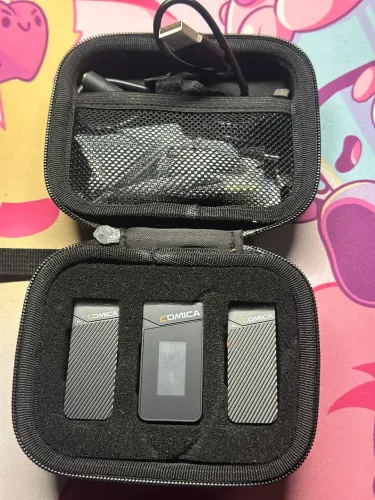 Microfone Lapela COMICA Vimo C3 - Áudio Profissional, Sem Fio e Alta Qualidade!