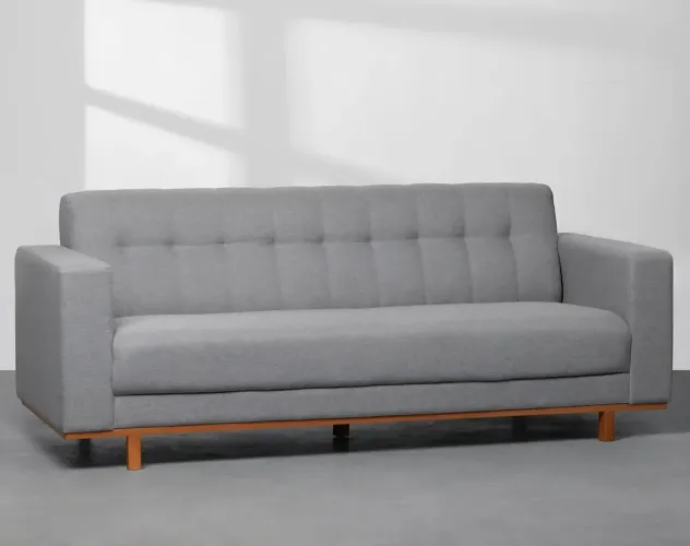 Sofá Gil Trend Cinza Brita novo sem uso