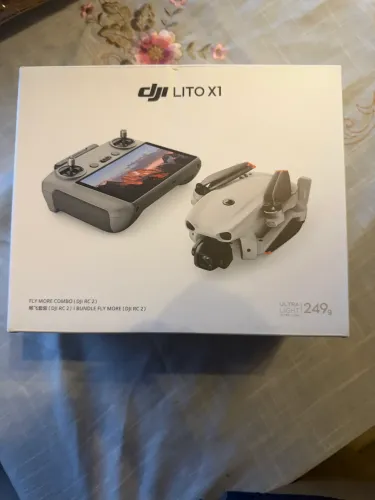 DJI Lito x1 combo com tela no controle, lacrado