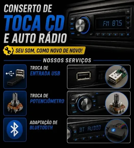 Toca Cd Pioneer I Auto Radio Pioneer I Som Automotivo I Bluetooth