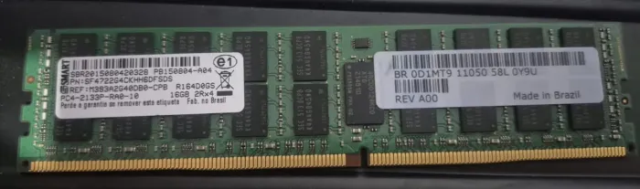 Memoria 16gb smart pc4 2133p 2rx4 