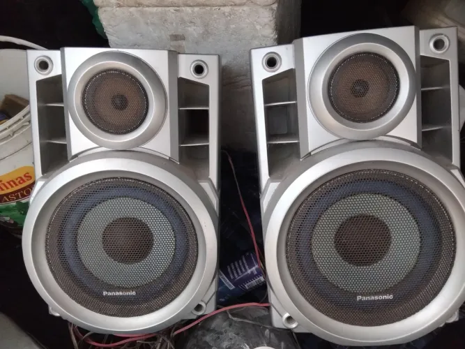 Caixas de som panasonic