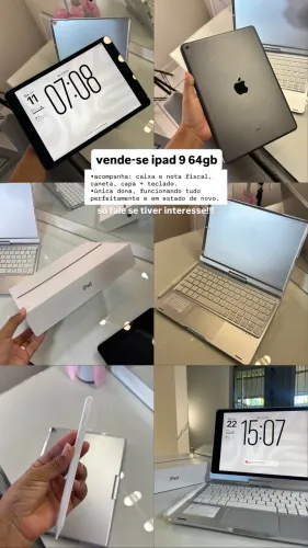 Ipad 9 + Capa Keyboard