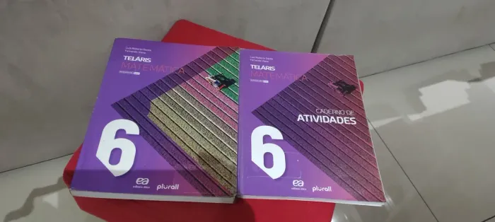 Livro de Matemática Telaris 6 ano + caderno de atividades 