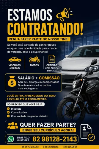 VAGA DE EMPREGO!!!!!