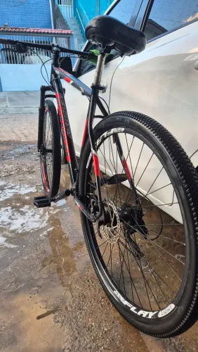 Vendo ou troco bike aro 19 com nota!