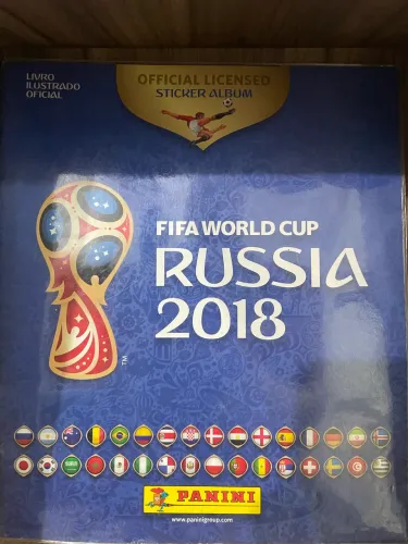 ÁLBUM DA COPA DO MUNDO 2018- COMPLETO