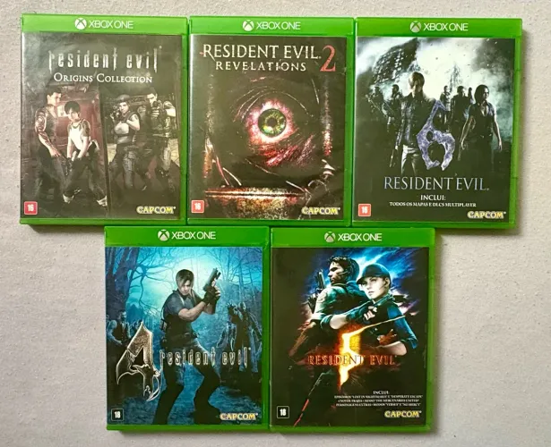Resident Evil Xbox One Coleção