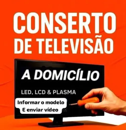 CONSERTO DE TV A DOMICÍLIO