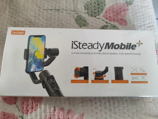 Estabilizador Hohem IsteadyMobile 3-AXIS NOVO LACRADO!