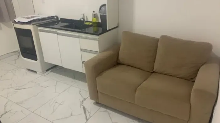 Ap 01 dormitório para alugar em São Paulo parcialmente mobiliado