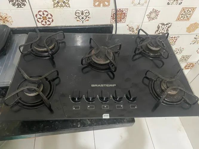 Fogão cook top 5 bocas