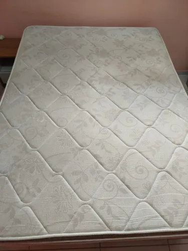 Cama de casal nova! colchão + base, marca umaflex