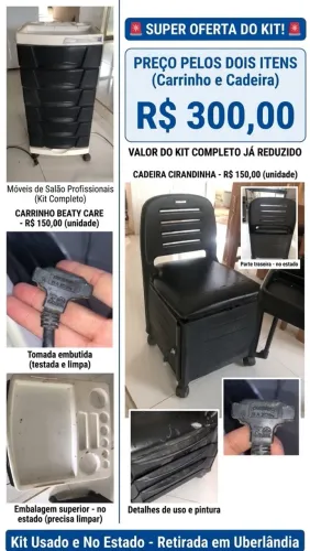 Móveis de salão